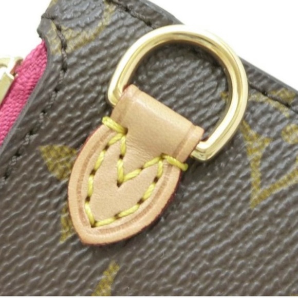 New authentic neverfull GM pink wallet - Picture 2 of 10